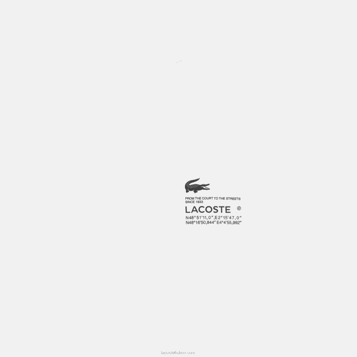 homens Lacoste branco 001 camiseta esportiva slim fit jérsei 08D0119