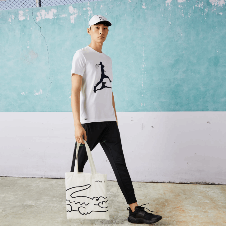homens Lacoste branco 001 pacote esportivo x novak djokovic 08D01483