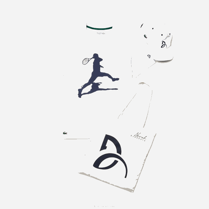 homens Lacoste branco 001 pacote esportivo x novak djokovic 08D01483