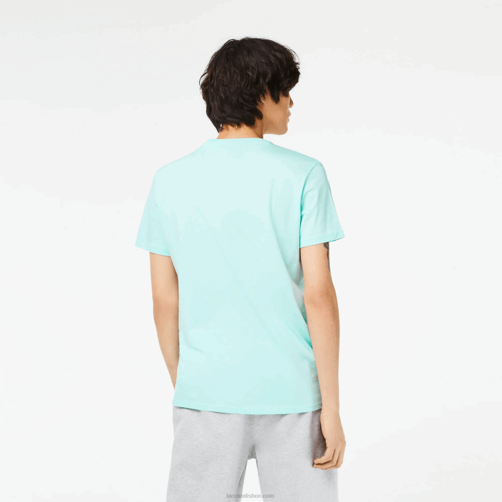homens Lacoste perfeito lgf camiseta de jérsei de algodão pima com decote v 08D056