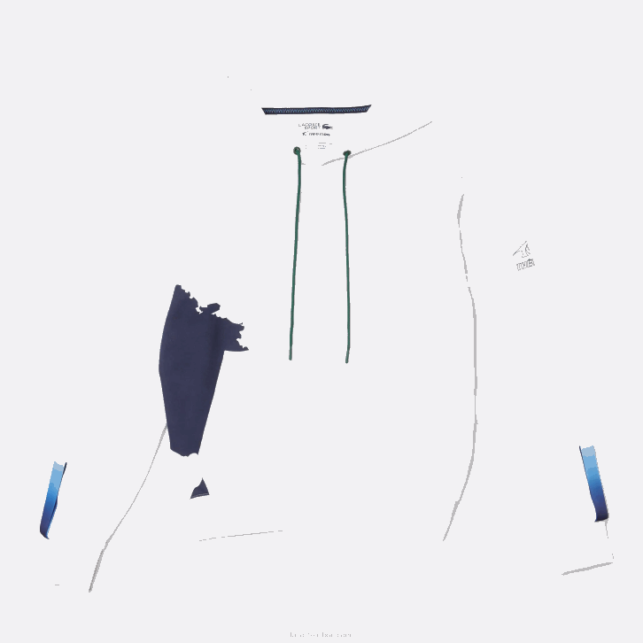 homens Lacoste branco azul marinho verde ppj moletom com capuz de algodão orgânico sport x theo curin 08D01124
