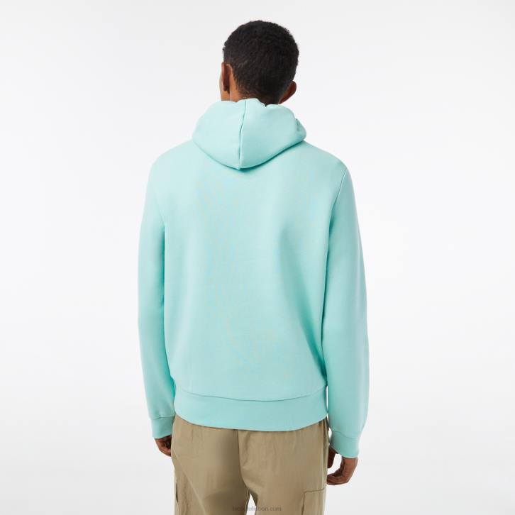 homens Lacoste perfeito lgf moletom com capuz de algodão orgânico 08D0294
