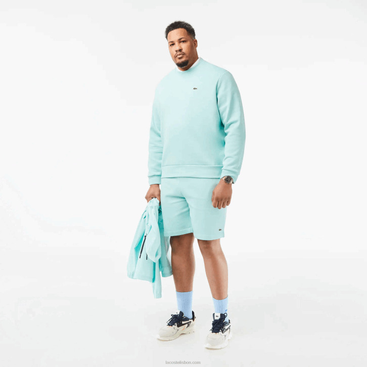 homens Lacoste perfeito lgf moletom de algodão escovado orgânico 08D0285