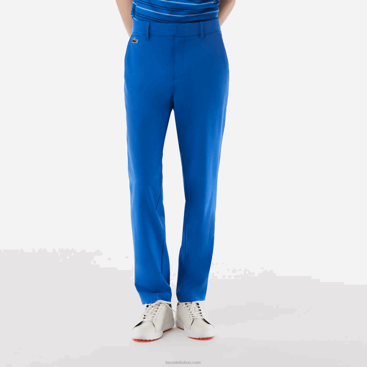homens Lacoste azul kxb calças de golfe esportivas 08D0423