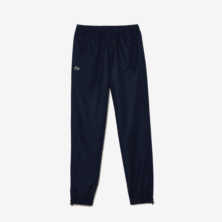 homens Lacoste azul marinho 423 agasalho de tênis estampado esportivo 08D01172