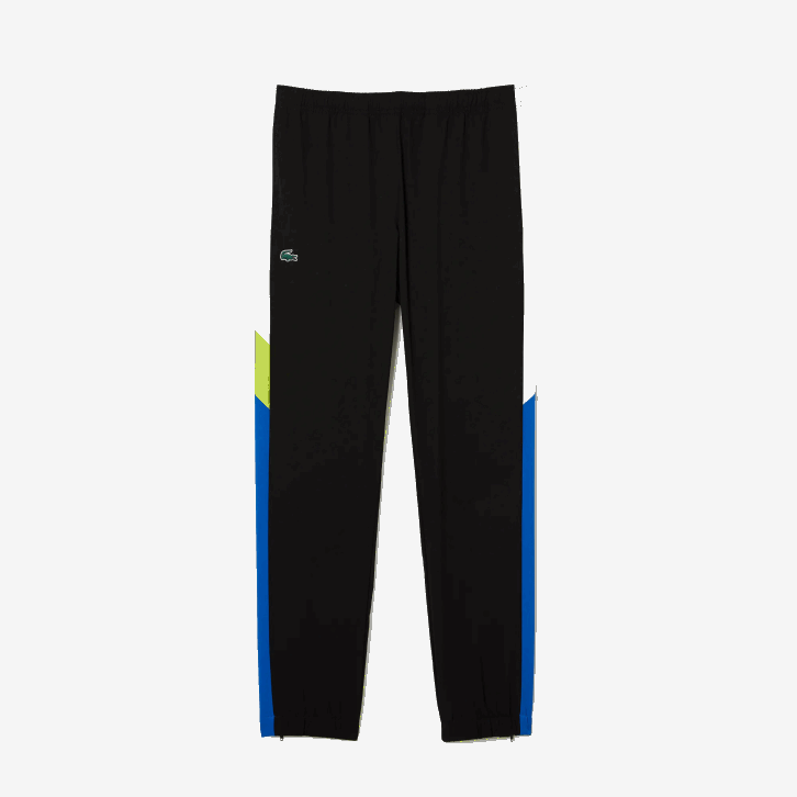 homens Lacoste branco preto azul amarelo l74 agasalho de tênis esportivo com estampa de crocodilo 08D01144