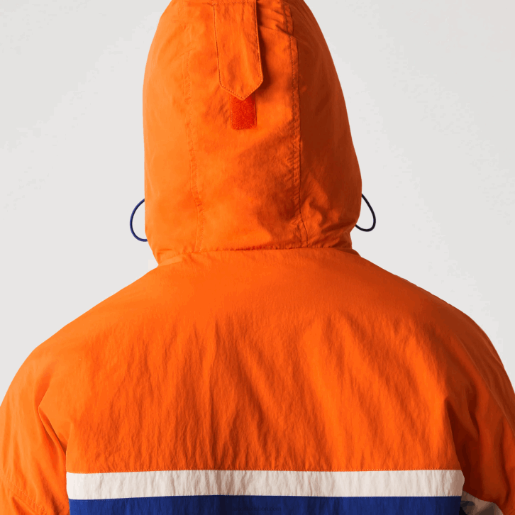 homens Lacoste laranja azul bege 0d8 jaqueta pulôver acolchoada l!ve 08D01300