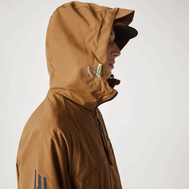 homens Lacoste marrom z0w jaqueta de sarja de marca 08D01293