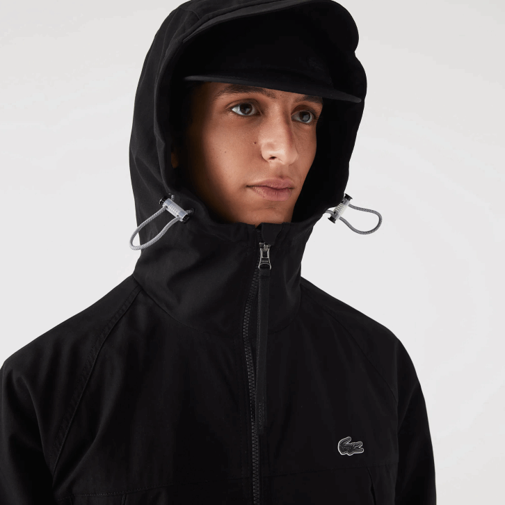 homens Lacoste preto 031 jaqueta de sarja de marca 08D01292