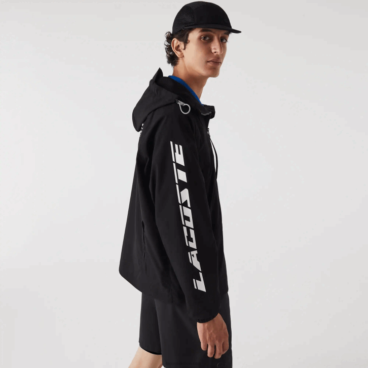 homens Lacoste preto 031 jaqueta de sarja de marca 08D01292