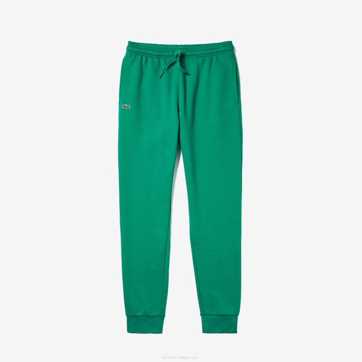homens Lacoste verde s6w calça de moletom de tênis de lã esportiva 08D0959