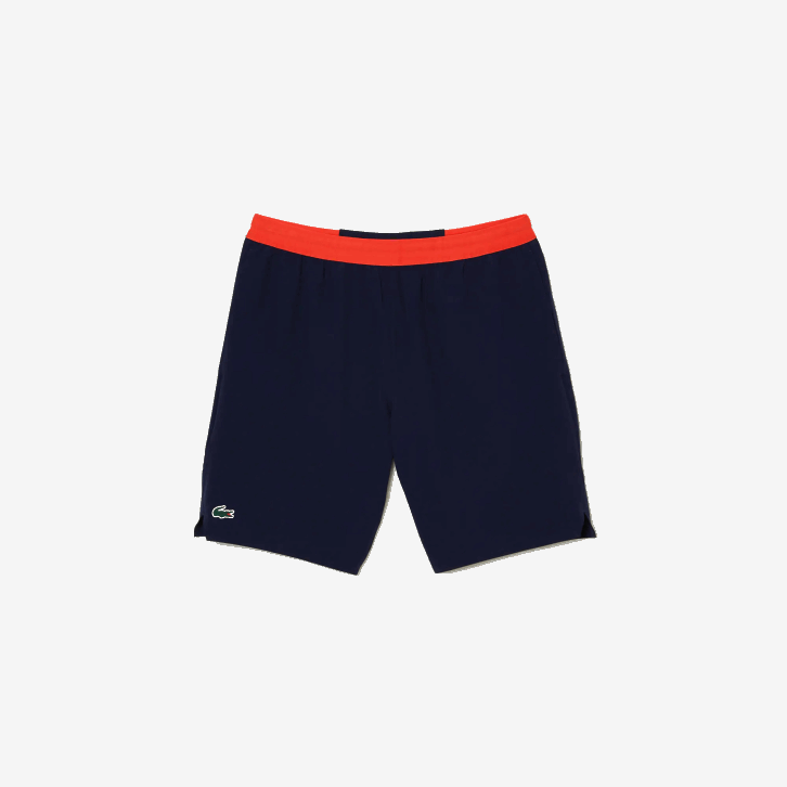 homens Lacoste azul marinho 166 bermuda tênis x novak djokovic 08D0408