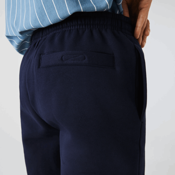 homens Lacoste azul marinho 166 shorts de lã de tênis esportivo 08D01338