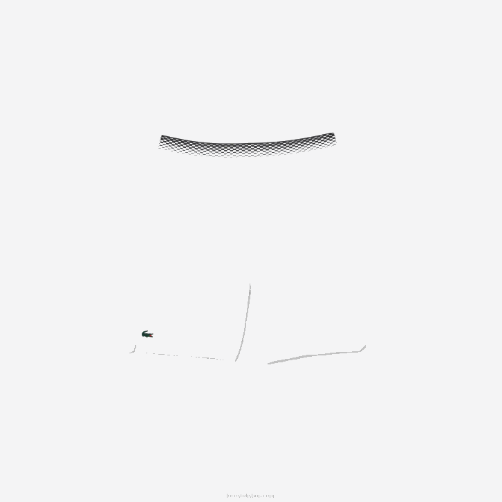 homens Lacoste branco 001 short de mesh tênis x daniil medvedev 08D0428
