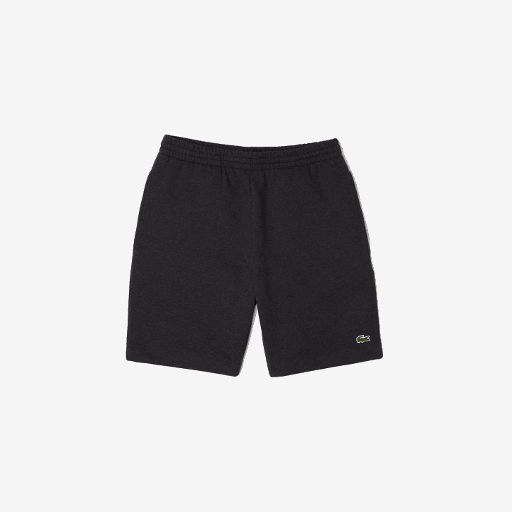 homens Lacoste cinza el6 shorts de lã de algodão escovado orgânico 08D01597