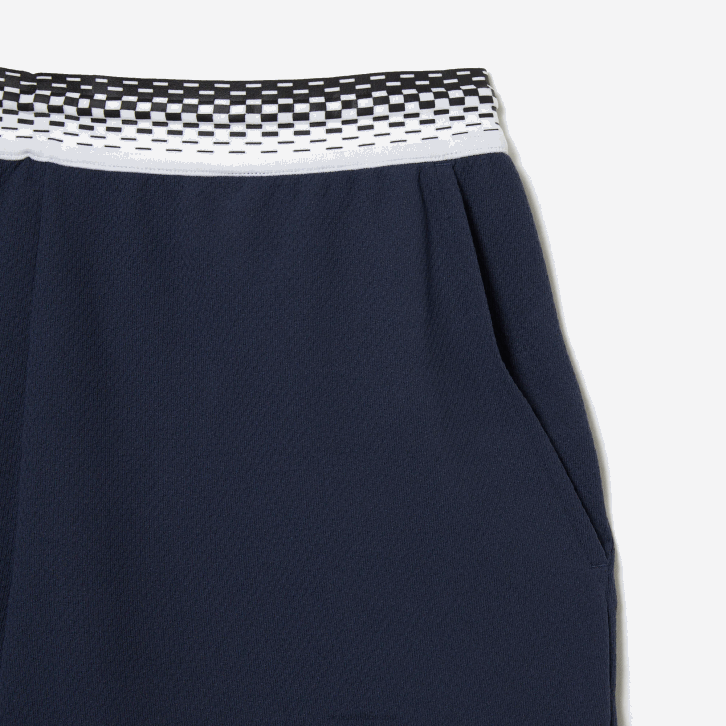 homens Lacoste kxe azul short de mesh tênis x daniil medvedev 08D0429