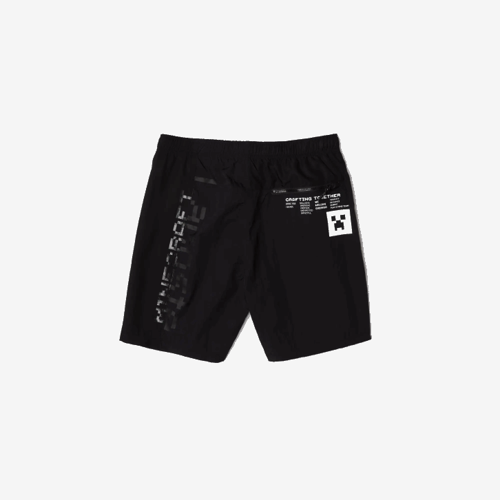 homens Lacoste preto 031 bermuda de náilon live x minecraft 08D01634