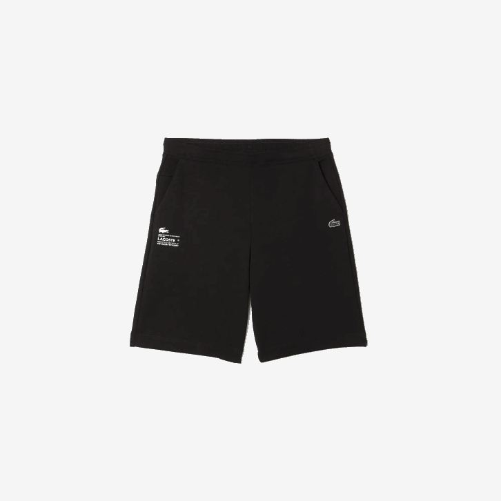 homens Lacoste preto 031 shorts estampados refletivos 08D01354