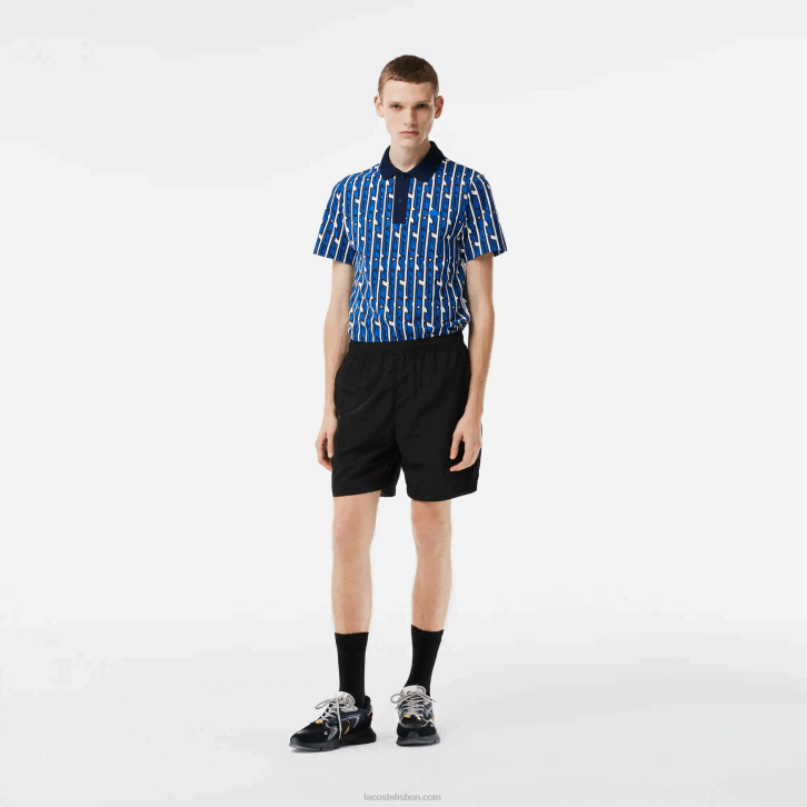 homens Lacoste preto 031 shorts impermeáveis 08D0465