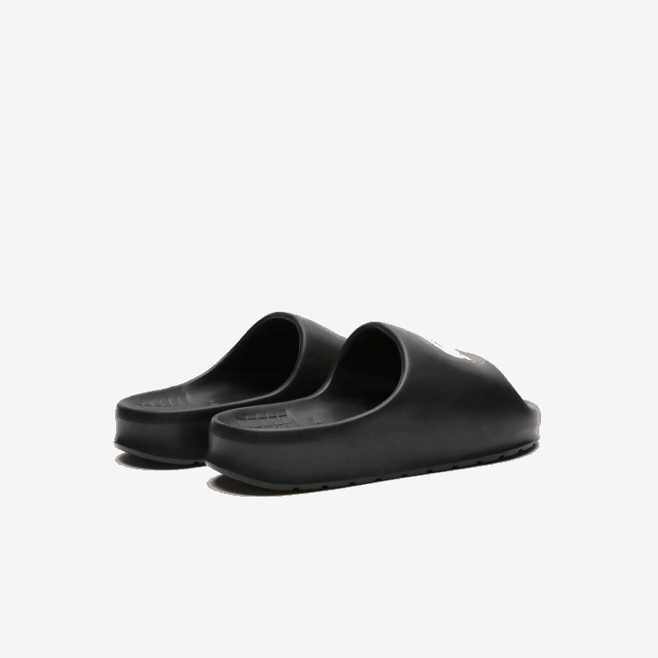 homens Lacoste preto e off white 454 servir slides 2.0 evo sintético colorblock slides 08D01740