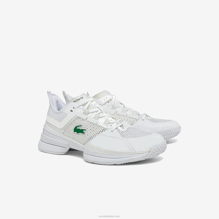 homens Lacoste branco 21g Tênis Ag-LT21 Ultra Têxtil 08D01851