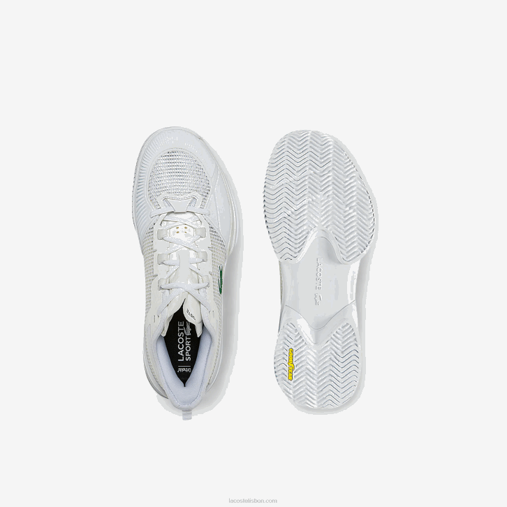 homens Lacoste branco 21g Tênis Ag-LT21 Ultra Têxtil 08D01851