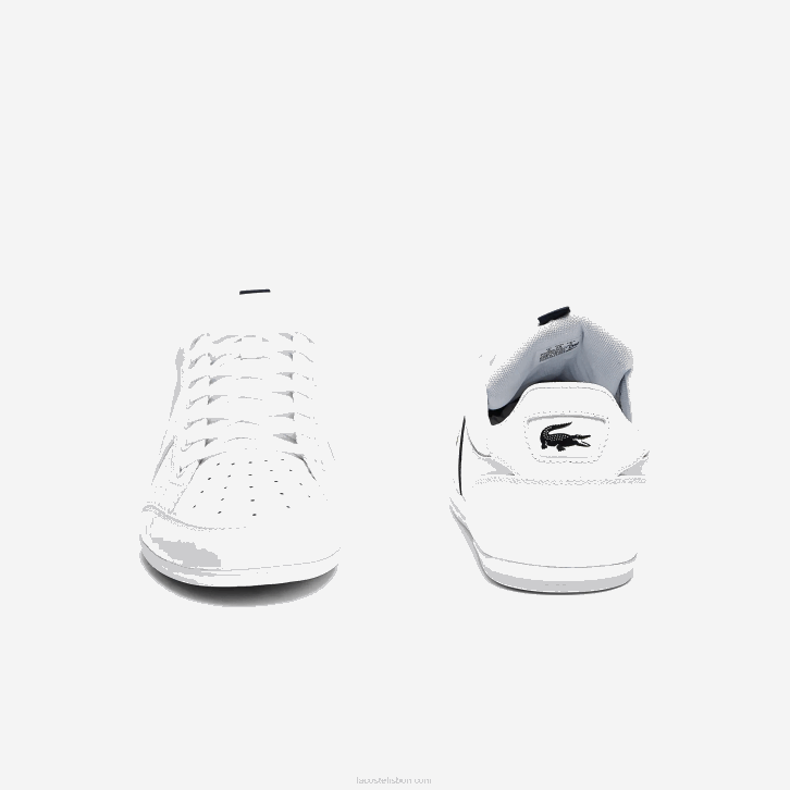homens Lacoste branco e marinho 042 tênis couro e sintético chaymon 08D01713