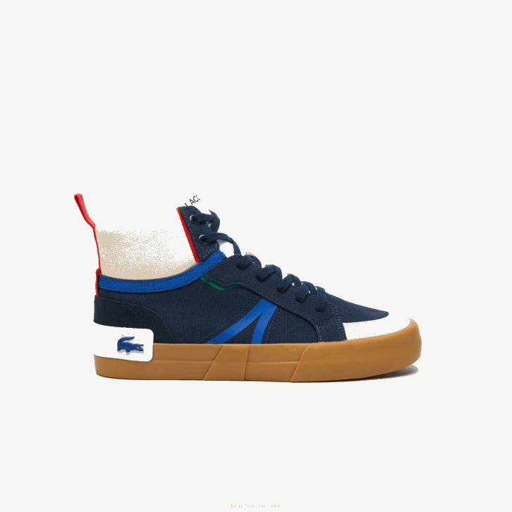 homens Lacoste goma de mascar gu1 tênis l004 08D01786