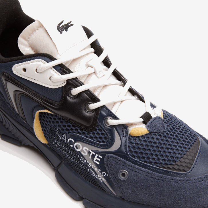 homens Lacoste marinha nb0 l003 tênis neo têxtil 08D01697