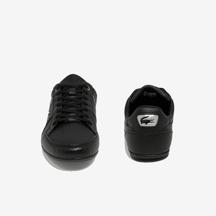 homens Lacoste preto 02h tênis sintético e couro chaymon 08D01833