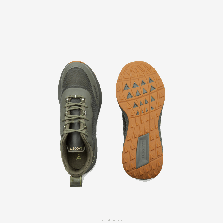 homens Lacoste verde escuro dg2 sapatilhas têxteis active 4851 08D01886