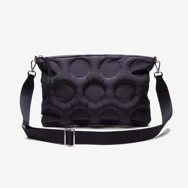 mulheres Lacoste abimes l24 bolsa transversal acolchoada efeito bola de golfe 08D02866