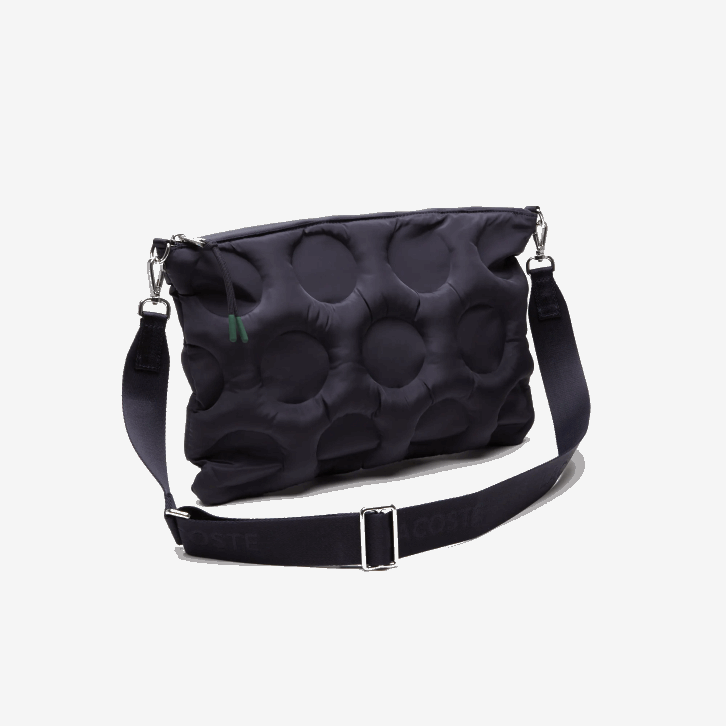 mulheres Lacoste abimes l24 bolsa transversal acolchoada efeito bola de golfe 08D02866