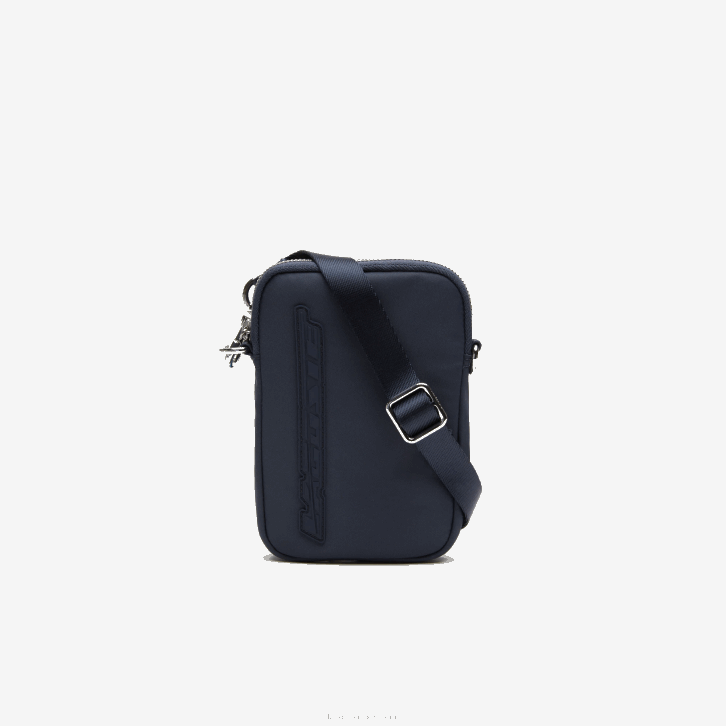 mulheres Lacoste azul nuit blanc m05 suporte de smartphone de marca de contraste 08D01976