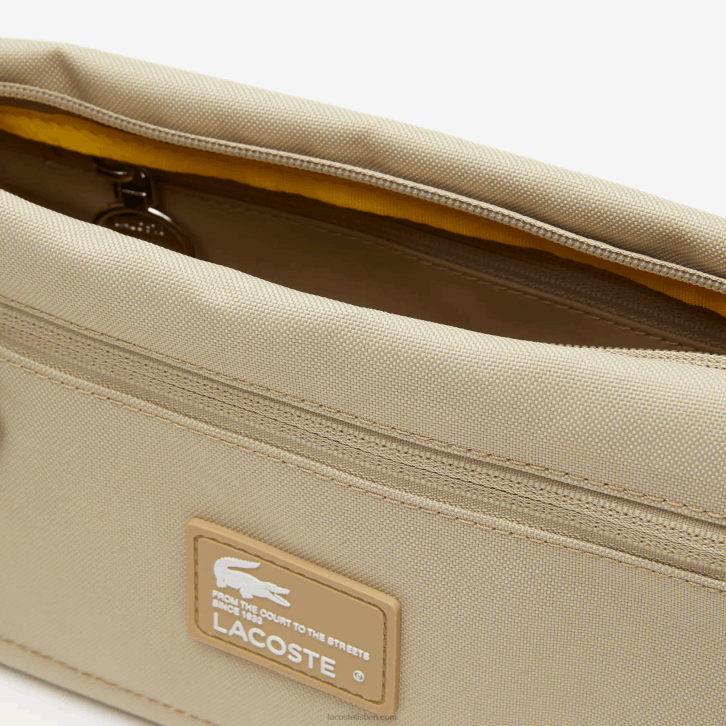 mulheres Lacoste brindille l37 bolsa com zíper de fibra reciclada 08D01967