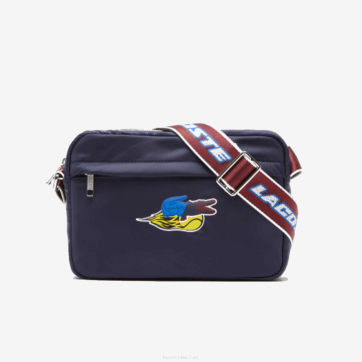 mulheres Lacoste fuzileiro naval 166 andrinopla l27 saco cruzado de marca 08D02875