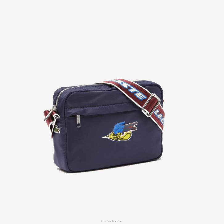 mulheres Lacoste fuzileiro naval 166 andrinopla l27 saco cruzado de marca 08D02875