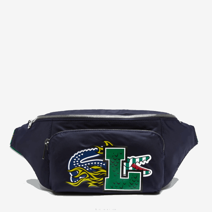 mulheres Lacoste fuzileiro naval 166 jardin l28 bolsa de distintivo de efeito cômico 08D02028