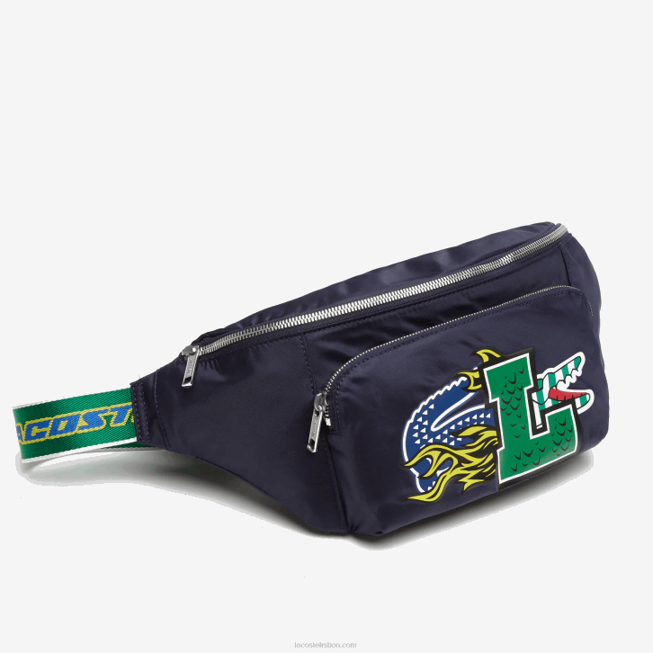 mulheres Lacoste fuzileiro naval 166 jardin l28 bolsa de distintivo de efeito cômico 08D02028