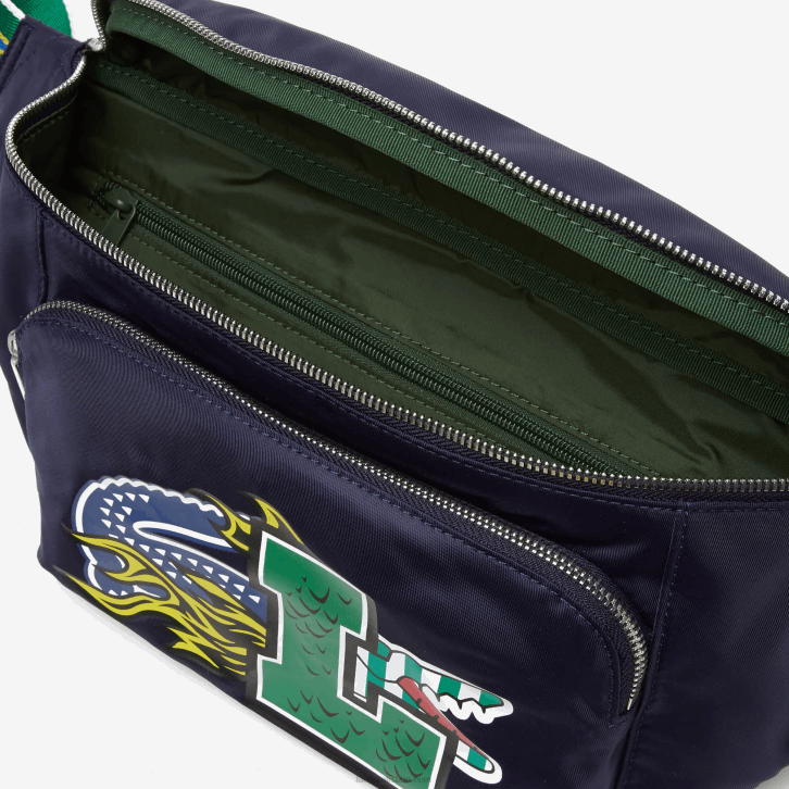 mulheres Lacoste fuzileiro naval 166 jardin l28 bolsa de distintivo de efeito cômico 08D02028