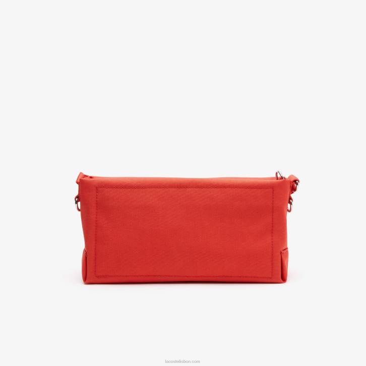 mulheres Lacoste pastel l35 bolsa com zíper de fibra reciclada 08D01966