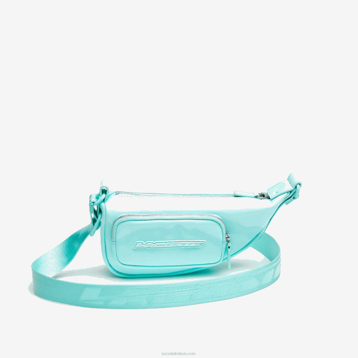 mulheres Lacoste pastilha l33 bolsa de ombro de marca - pequena 08D01972