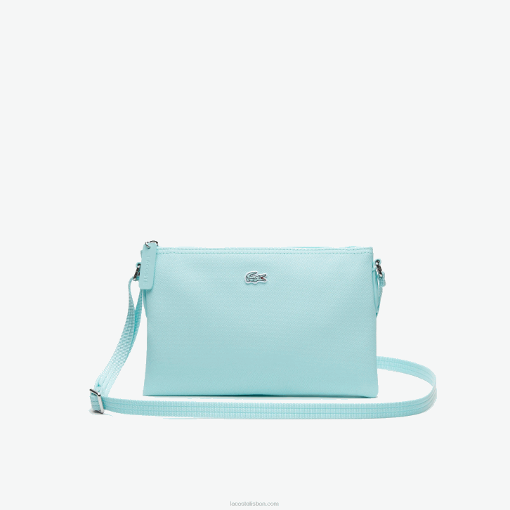 mulheres Lacoste pastilha l33 l.12.12 conceito bolsa plana cruzada 08D02769