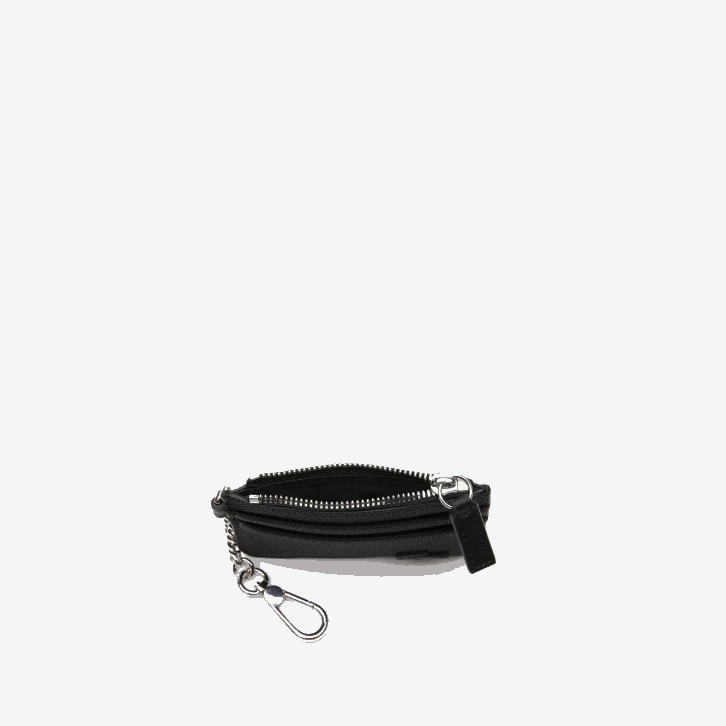 mulheres Lacoste preto 000 Porta-cartão com zíper de 4 compartimentos 08D02806