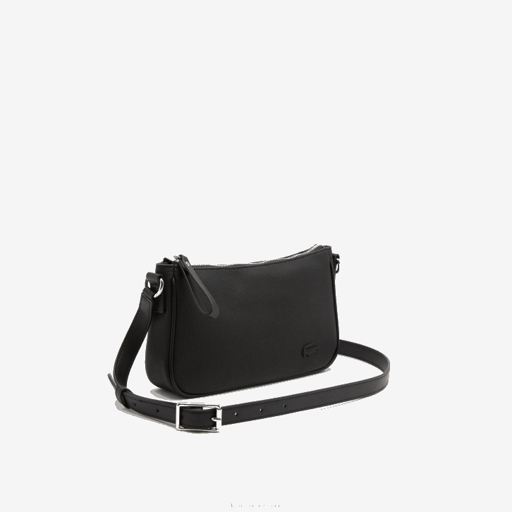 mulheres Lacoste preto 000 bolsa transversal alça regulável 08D02799