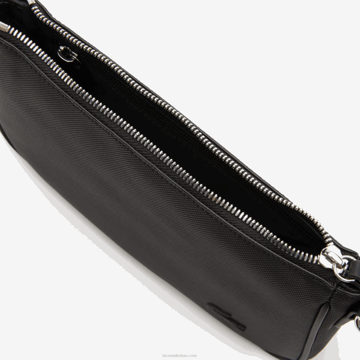 mulheres Lacoste preto 000 bolsa transversal alça regulável 08D02799
