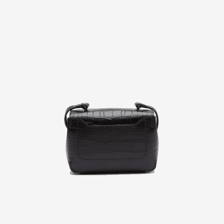 mulheres Lacoste preto 000 bolsa transversal de couro 08D02888