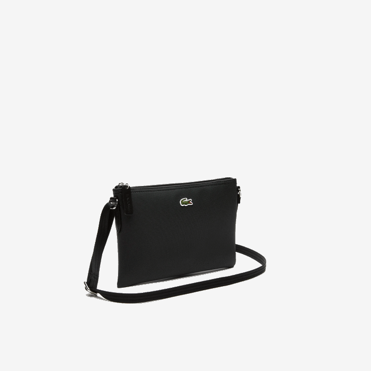 mulheres Lacoste preto 000 l.12.12 conceito bolsa plana cruzada 08D02770