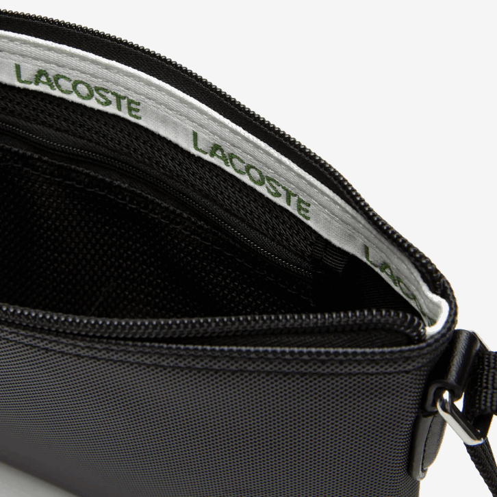 mulheres Lacoste preto 000 l.12.12 conceito bolsa plana cruzada 08D02770