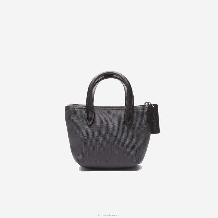 mulheres Lacoste preto 000 l.12.12 sacola de compras com alça removível 08D02886